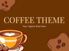 Coffee Theme PPT Slide 1