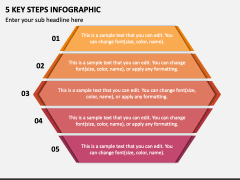 5 Key Steps Infographic PPT Slide 1