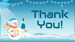 Winter Party Theme PPT Slide 12