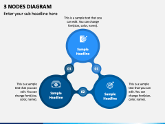 3 Nodes Diagram PPT Slide 1
