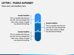 Letter I - Puzzle Alphabet PPT Slide 1