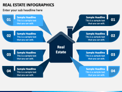 Real Estate Infographics PPT Slide 1