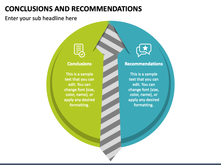 summary conclusion and recommendation in research ppt