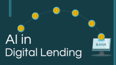 AI in Digital Lending PPT Slide 1