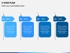 4 Year Plan PPT Slide 1