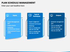 Plan Schedule Management PowerPoint and Google Slides Template - PPT Slides