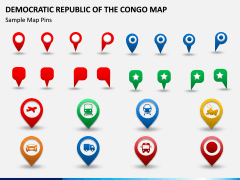 Democratic Republic of Congo Map PPT Slide 6