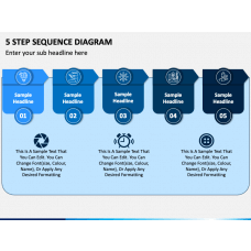 Sequence Icons PowerPoint Template - PPT Slides