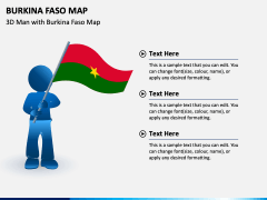 Burkina Faso Map PPT Slide 8