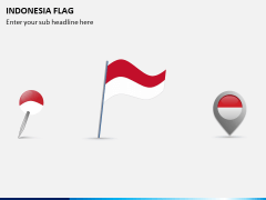 Indonesia Flag PPT Slide