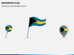 Bahamas Flag PPT Slide 1