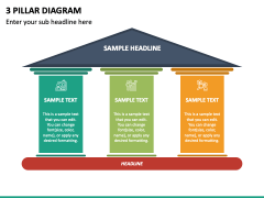 3 Pillar Diagram - Free PPT Slide 2