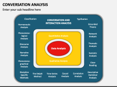 Conversation Analysis PowerPoint and Google Slides Template - PPT Slides