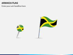 Jamaica Flag PPT Slide 1