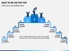 Race to be on the Top PPT Slide 1