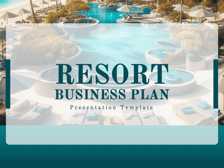Resort Business Plan PPT Slide 1