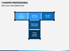 T Shaped Professional PowerPoint and Google Slides Template - PPT Slides