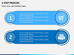 2 Step Process PPT Slide 1