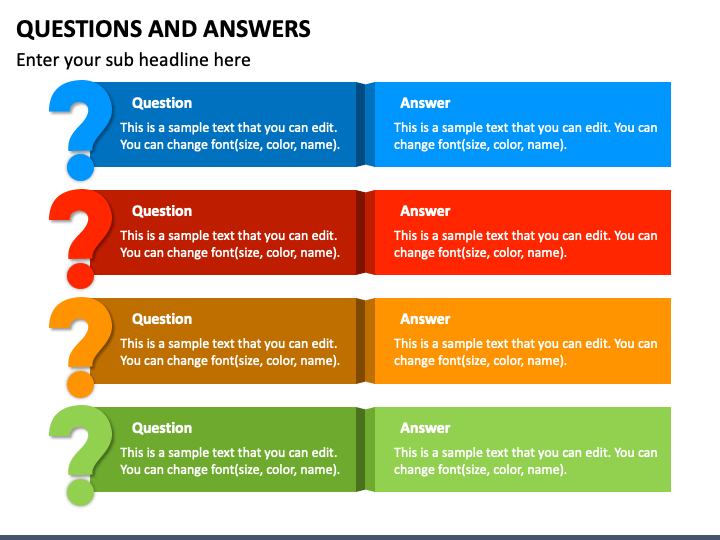 Question And Answer Animation For Powerpoint