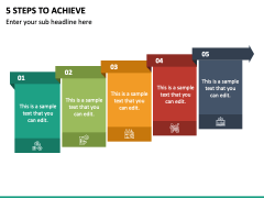 5 Steps To Achieve PPT Slide 2