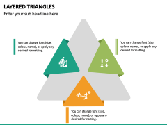 Layered Triangles PPT Slide 2