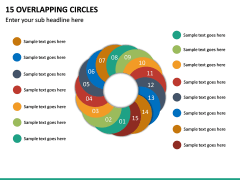 15 Overlapping Circles PPT Slide 2