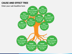 Cause and Effect Tree PowerPoint and Google Slides Template - PPT Slides