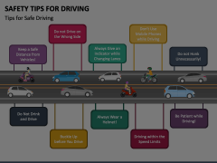 Safety Tips for Driving Animated Presentation - SketchBubble