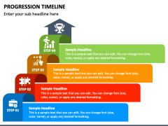 Progression Timeline PowerPoint and Google Slides Template - PPT Slides