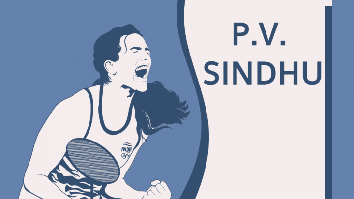 PV Sindhu PPT Slide 1