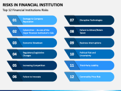Risks In Financial Institution PPT Slide 2