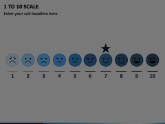 1 To 10 Scale Animated Presentation - SketchBubble