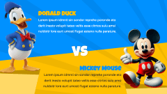 Donald Duck Presentation Theme PPT Slide 7