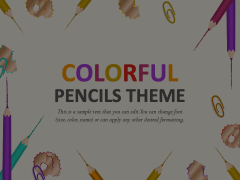 Colorful Pencils Theme Animated Presentation - SketchBubble