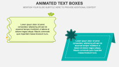 Animated Text Boxes PPT Slide 2