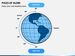Poles of Globe PPT Slide 1