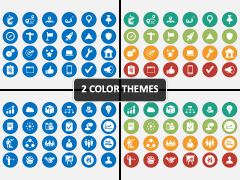 Roadmap Icons PPT Cover Slide