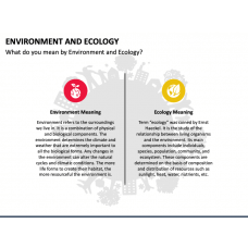 Ecology Icons for PowerPoint and Google Slides