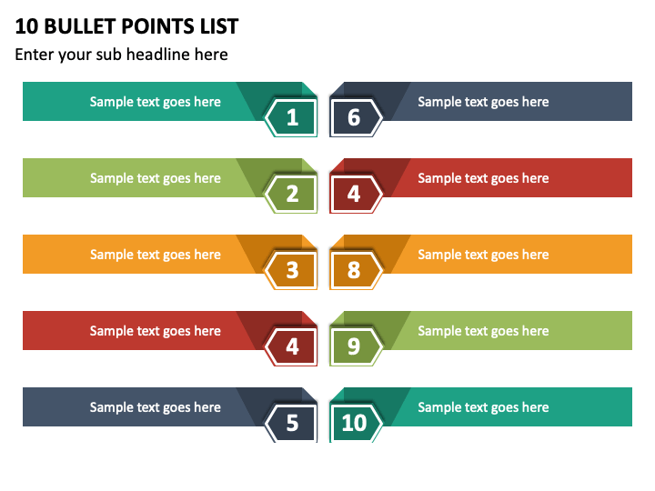 10 Bullet Points List - Free Download10 Bullet Points List - Free DownloadAvailable For