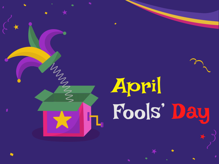 Free - April Fools' Day PowerPoint Template and Google Slides Theme