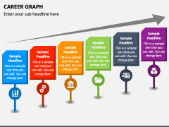 Career Graph PowerPoint Template and Google Slides Theme