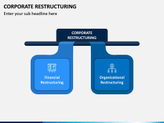 Corporate Restructuring PPT Slide 1