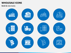Wholesale Icons PPT Slide 1