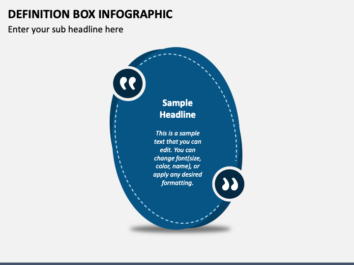 Definition Box Infographic - Free Download Slide 1