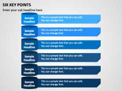 Six Key Points PPT Slide 1