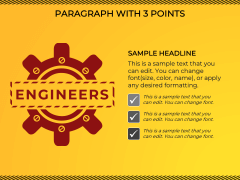 Free - National Engineers Day PowerPoint Template and Google Slides Theme