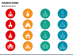 Church Icons PPT Slide 1