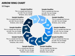 Arrow Ring Chart PPT Slide 8