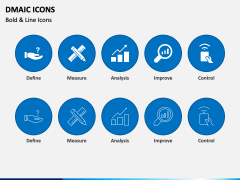 DMAIC Icons PPT Slide 2