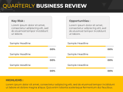 Animated Quarterly Business Review PPT Slide 5